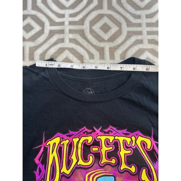 Buc-ee’s TOUR 82-21 T-Shirt/ Men’s  large Black Official 100% Cotton  
￼‎ - Picture 8 of 9